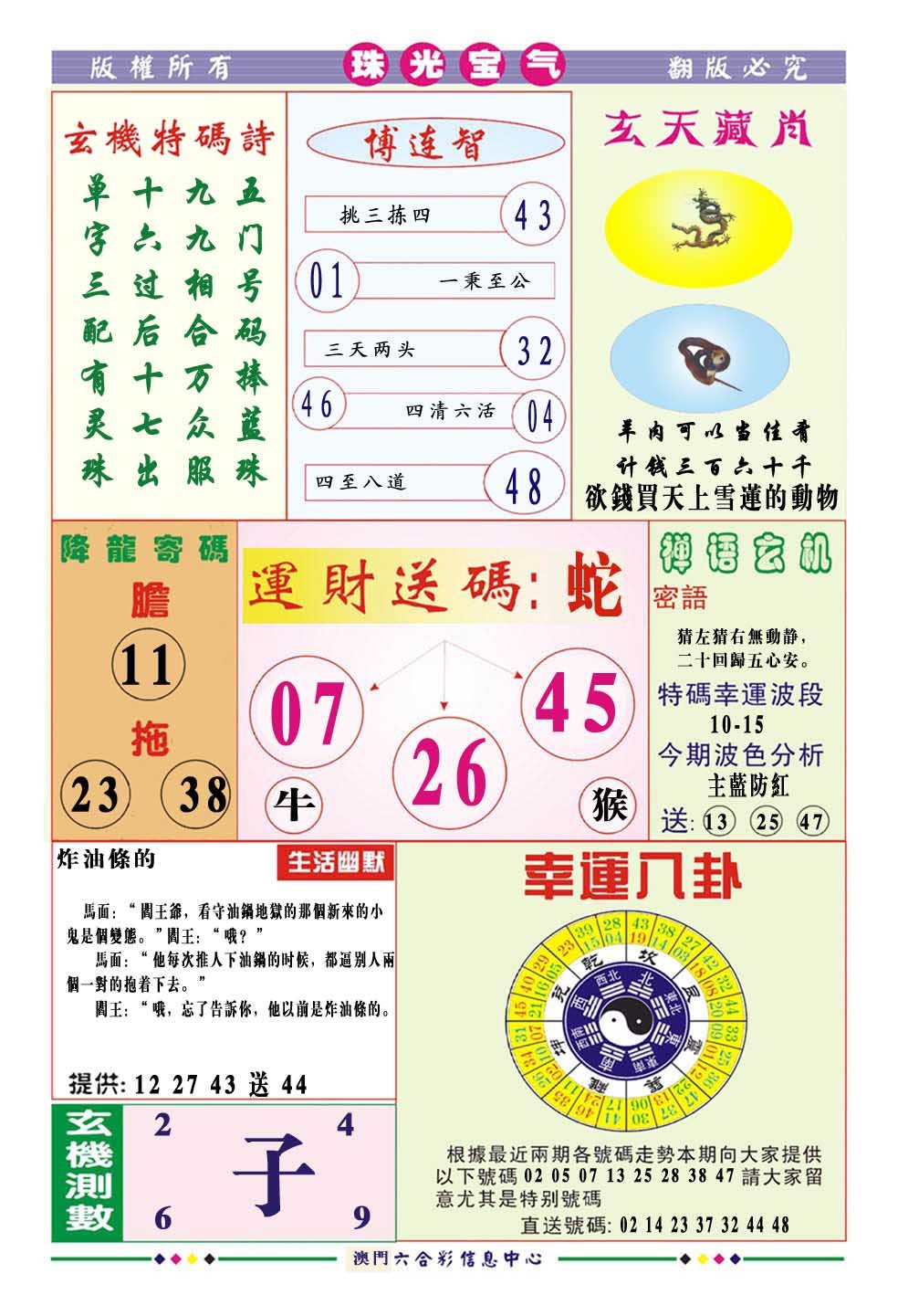 2024325期珠光宝气