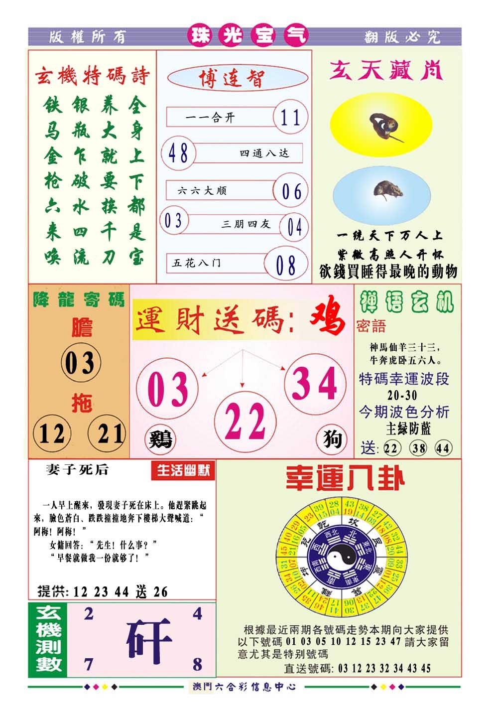 2024330期珠光宝气