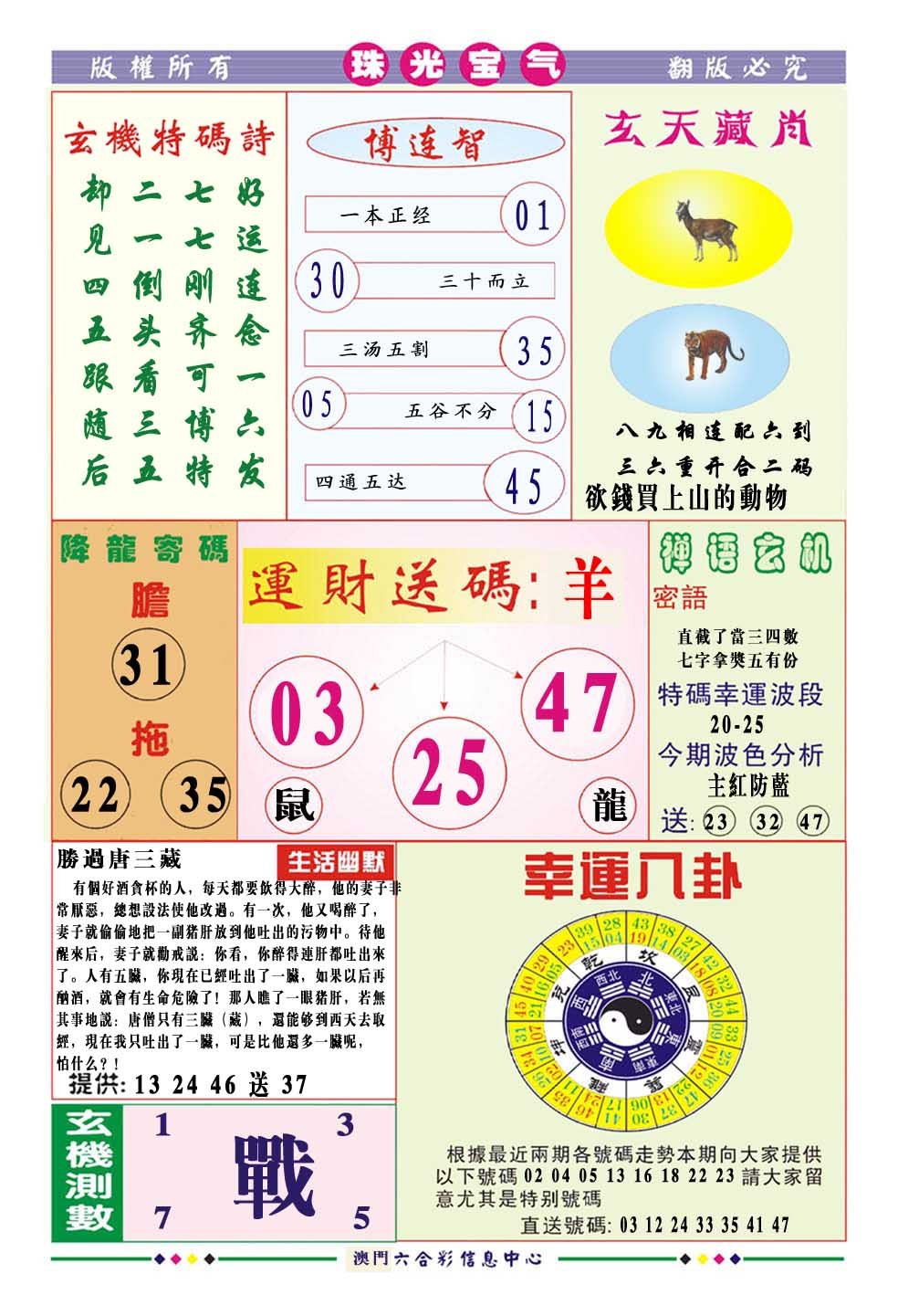 2024317期珠光宝气