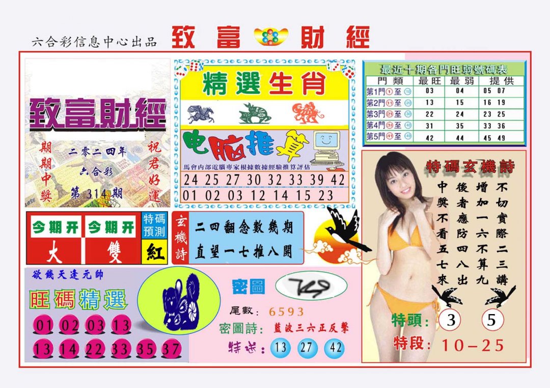 2024314期致富财经