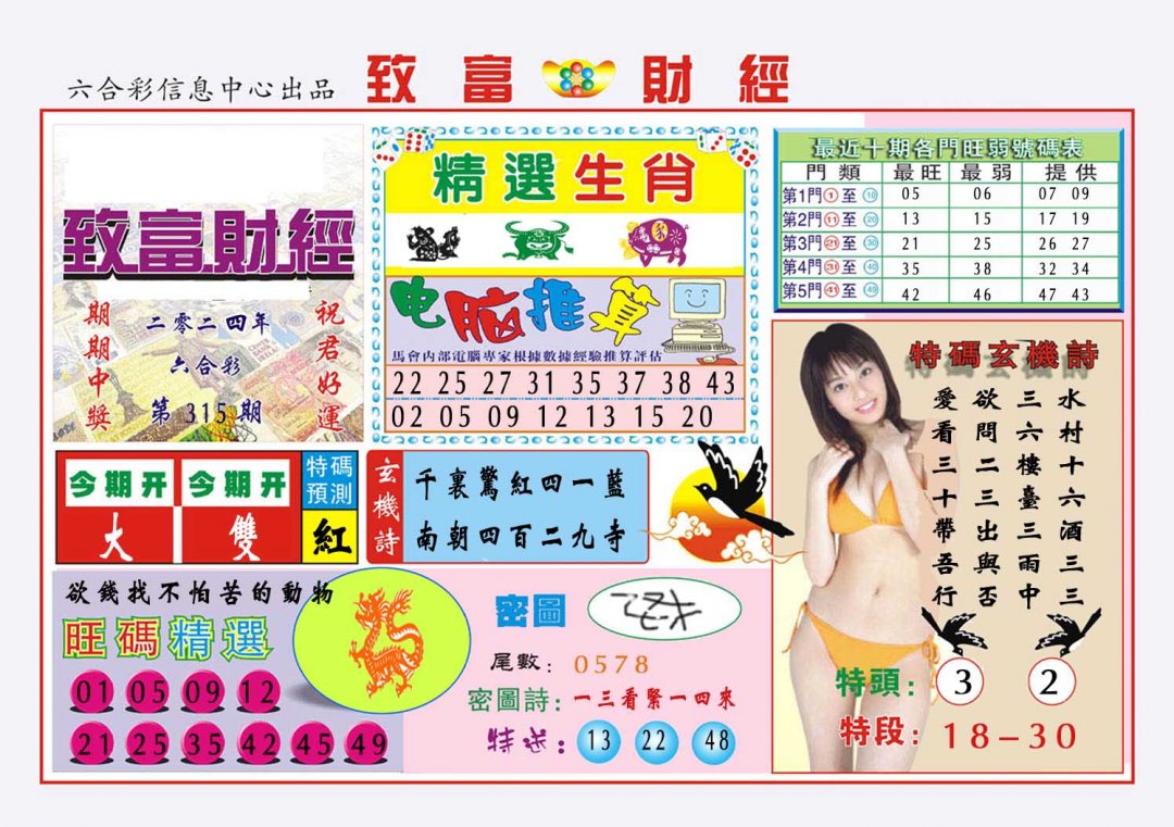 2024315期致富财经