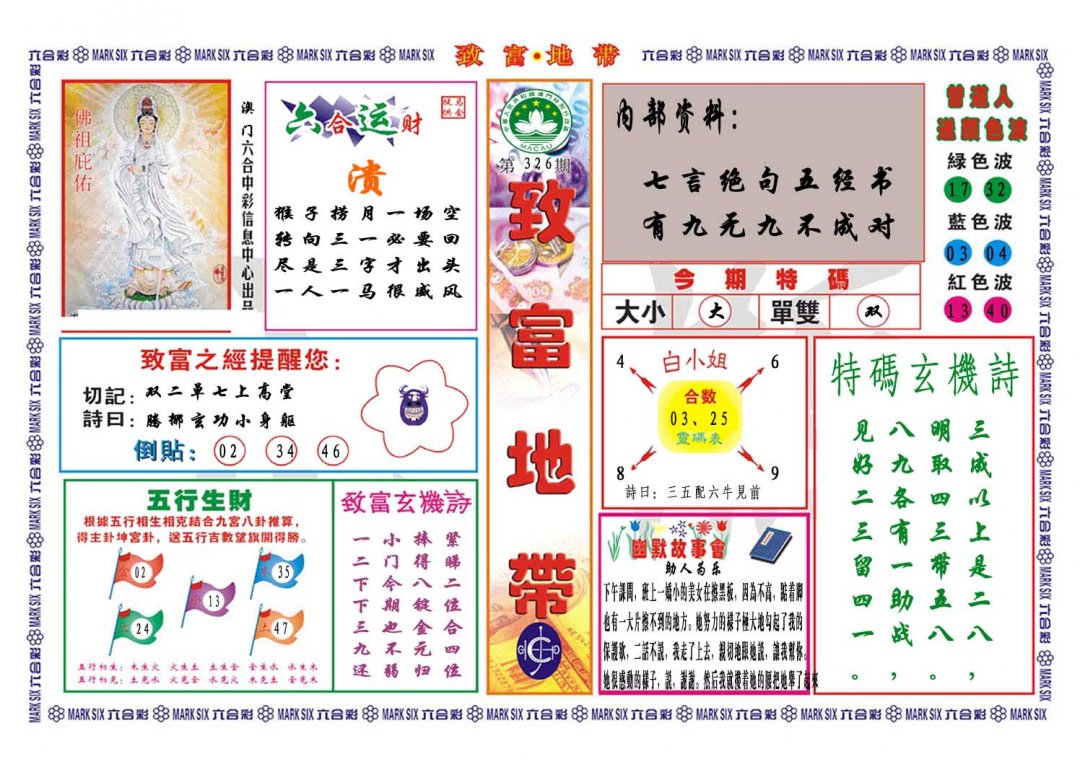 2024326期致富地带