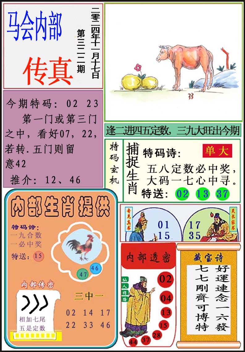 2024322期马会内部传真