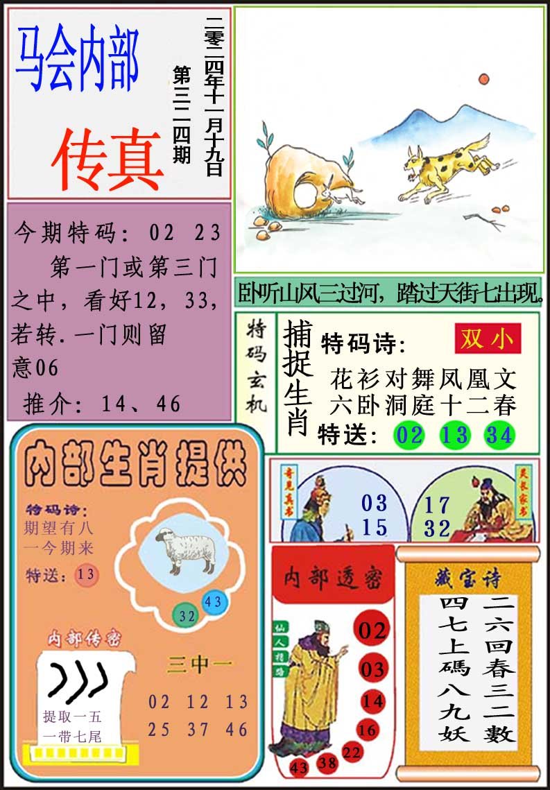 2024324期马会内部传真