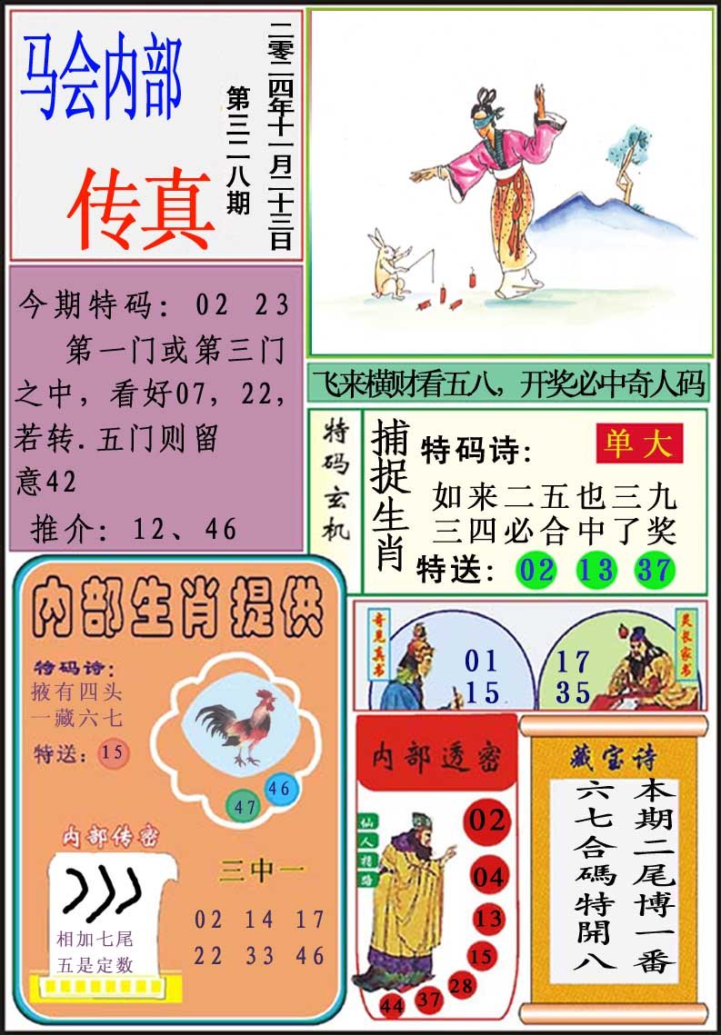 2024328期马会内部传真
