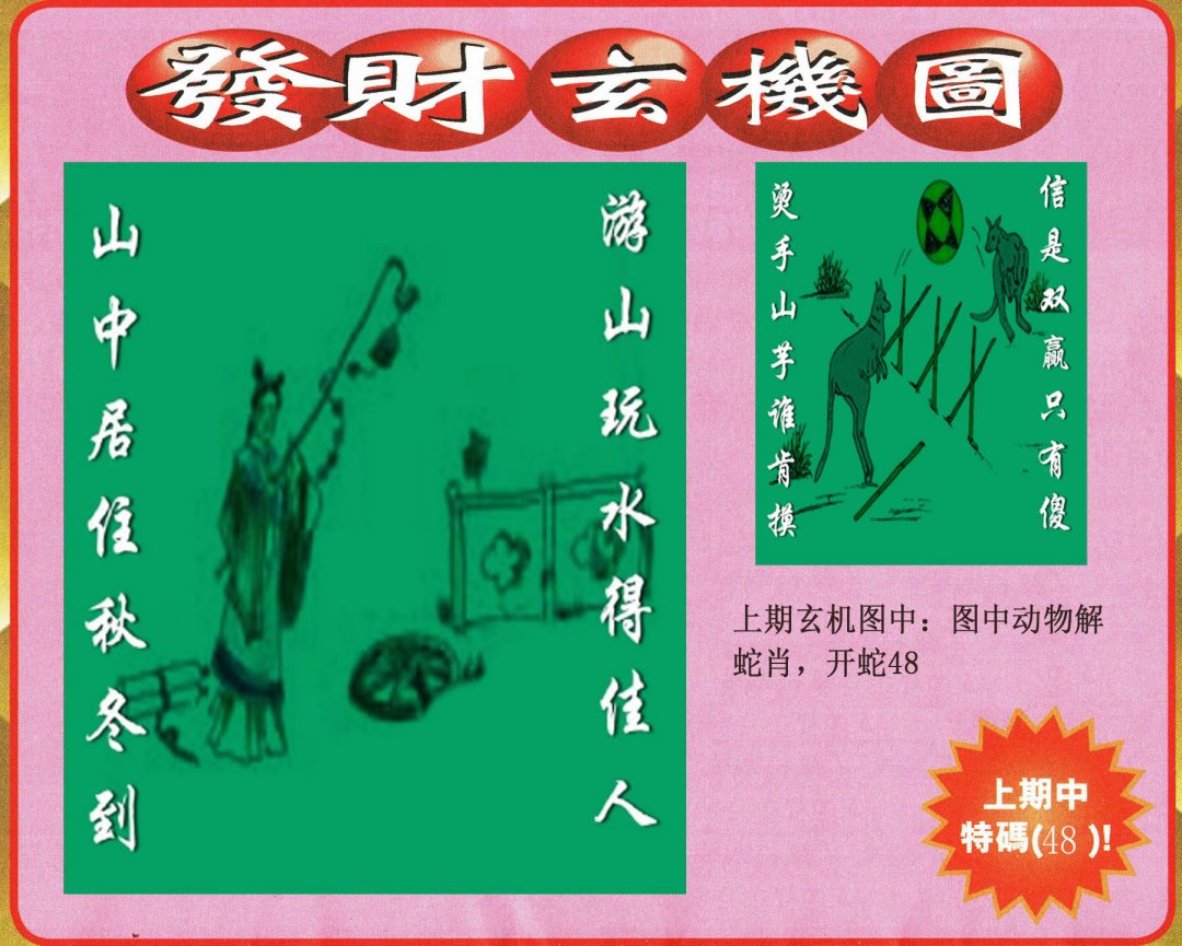 2024313期发财图