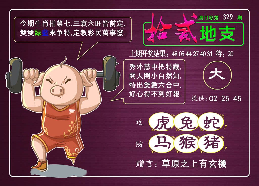 2024329期十二地支