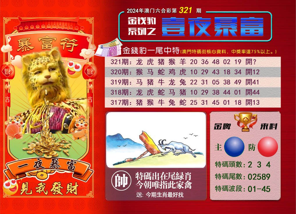 2024321期一夜暴富