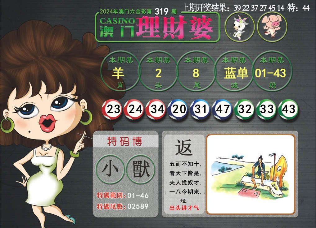 2024319期澳门理财婆