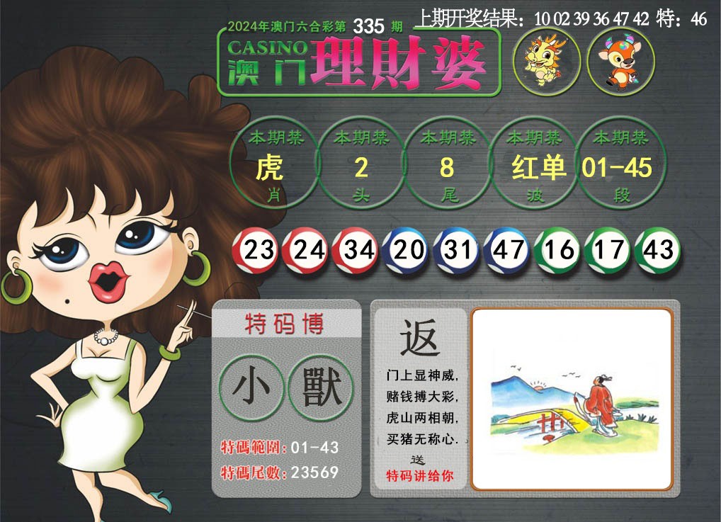 2024335期澳门理财婆
