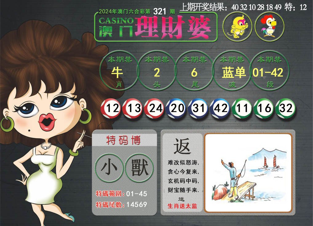 2024321期澳门理财婆