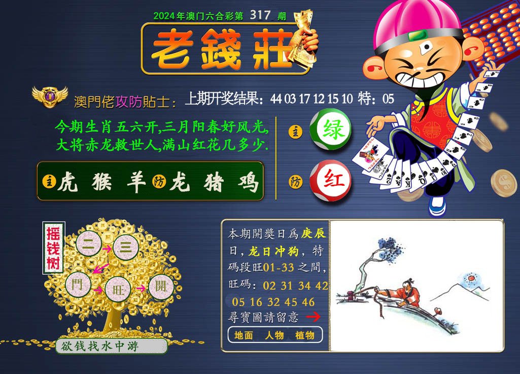 2024317期老钱莊