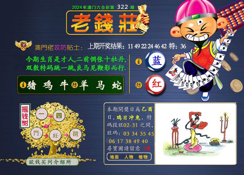 2024322期老钱莊