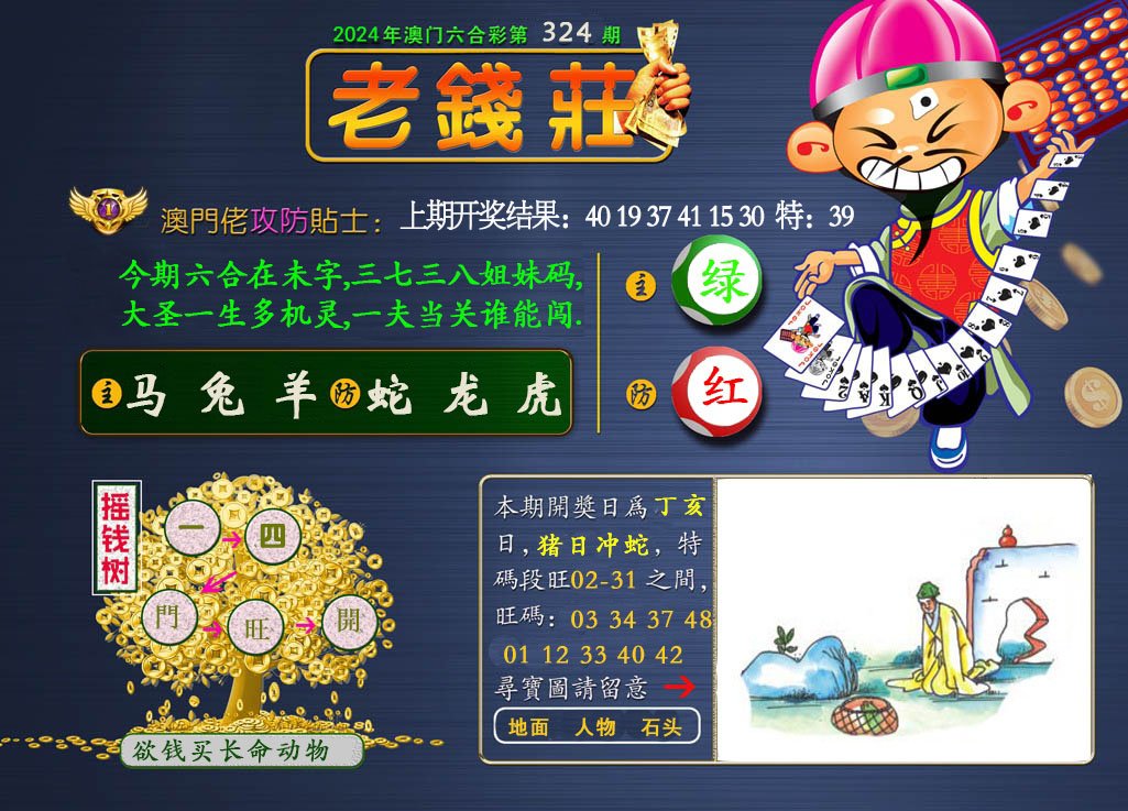 2024324期老钱莊