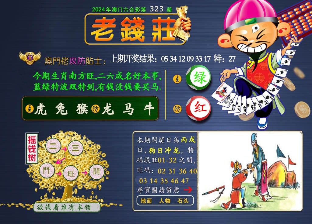 2024323期老钱莊