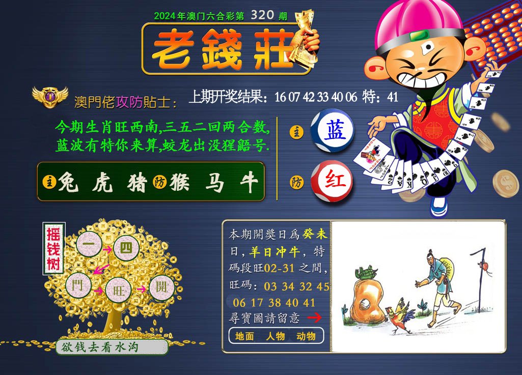 2024320期老钱莊