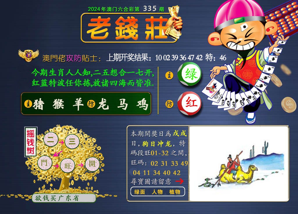 2024335期老钱莊