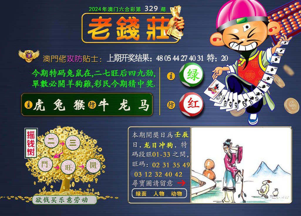 2024329期老钱莊