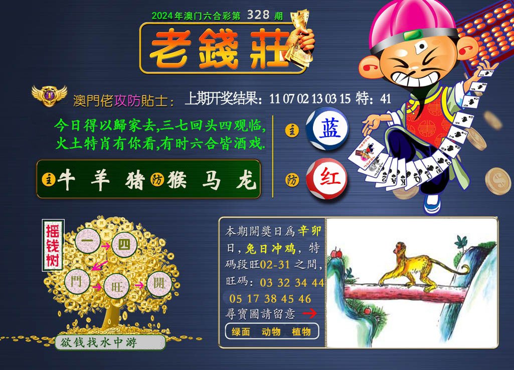 2024328期老钱莊