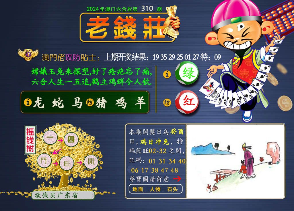 2024310期老钱莊