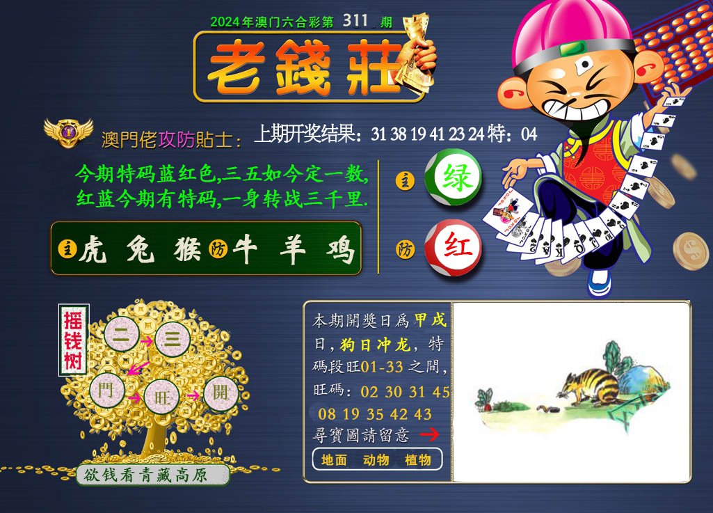 2024311期老钱莊