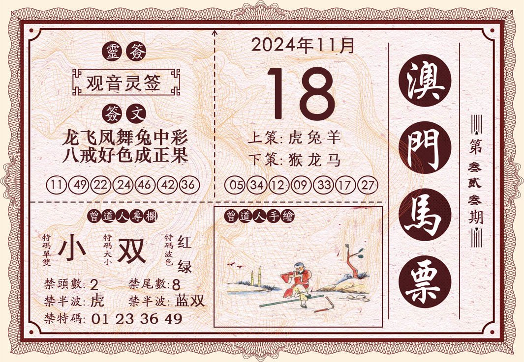 2024323期澳门马票