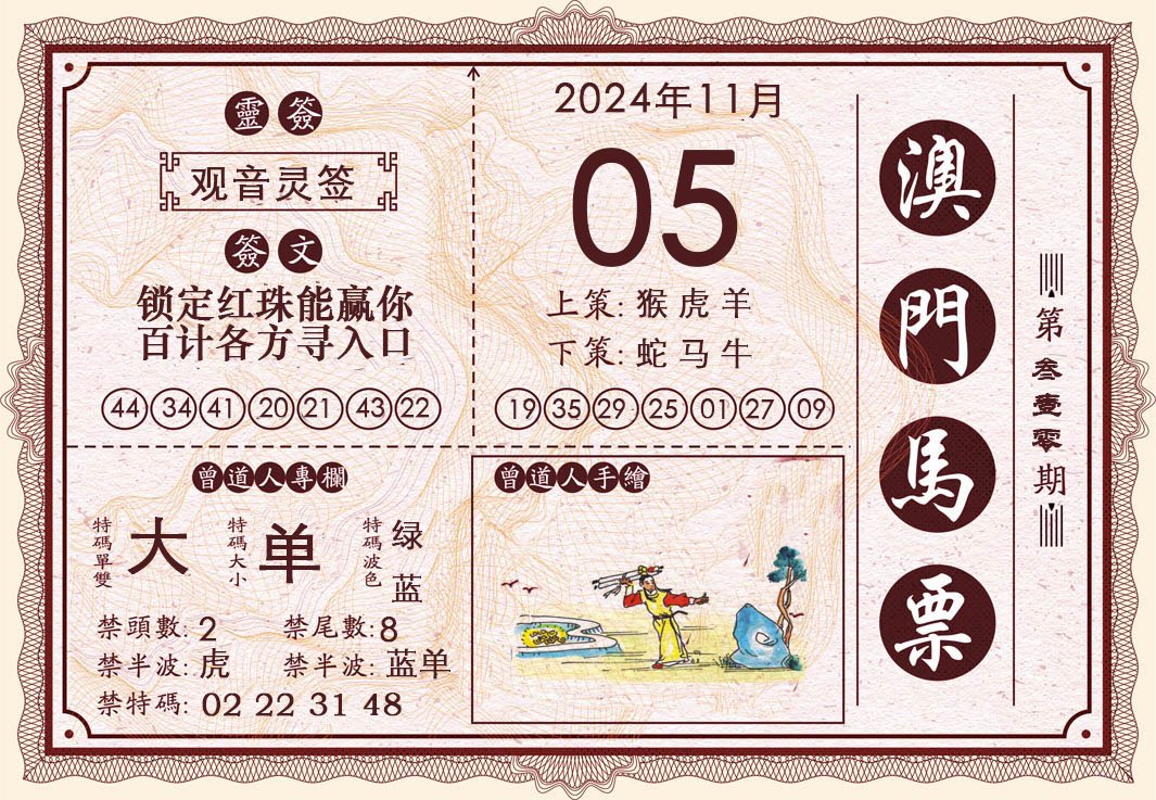 2024310期澳门马票