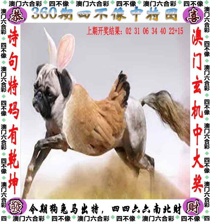 2024360期四不像