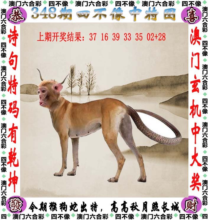 2024348期四不像