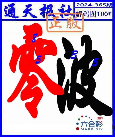 2024365期解码图
