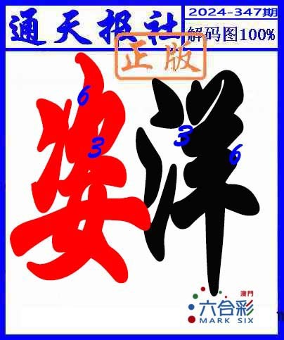 2024347期解码图