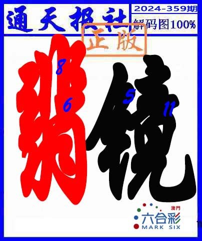 2024359期解码图