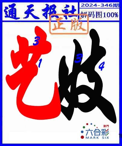 2024346期解码图