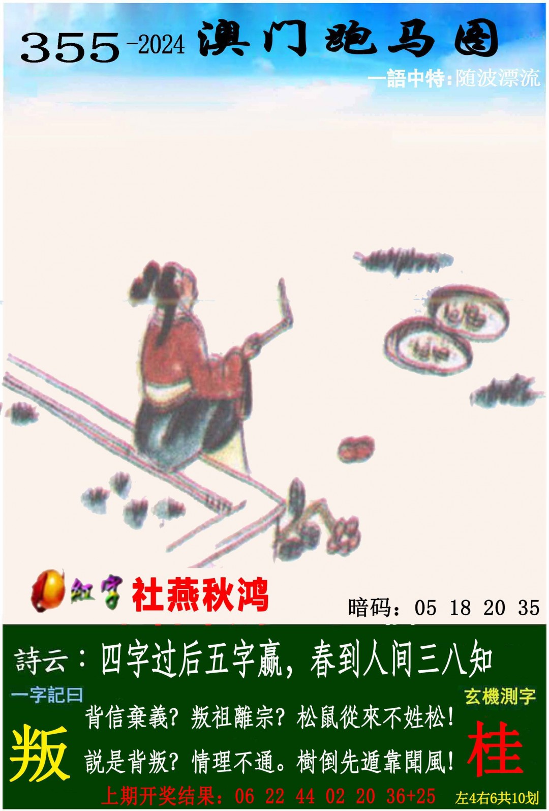 2024355期跑马图