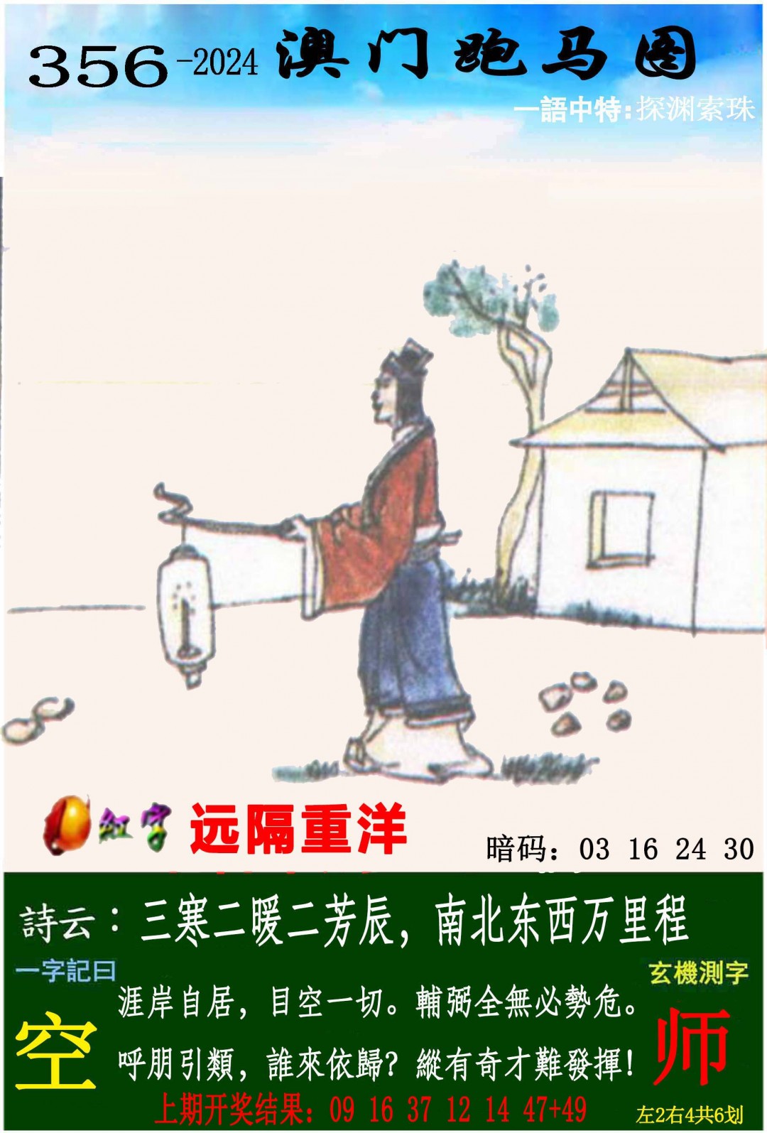 2024356期跑马图