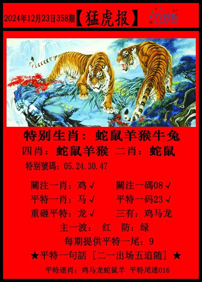 2024358期猛虎报