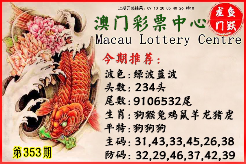 2024353期鱼跃龙门