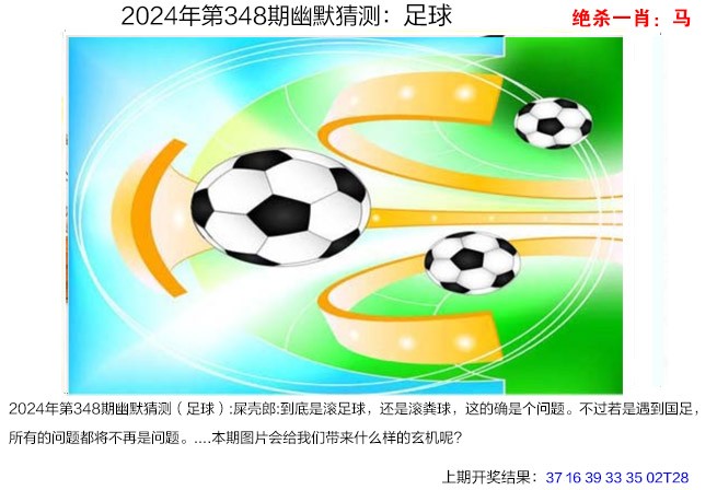 2024348期幽默猜测