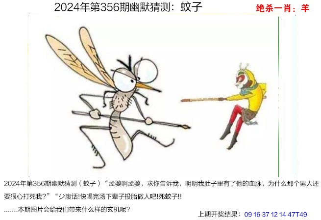 2024356期幽默猜测