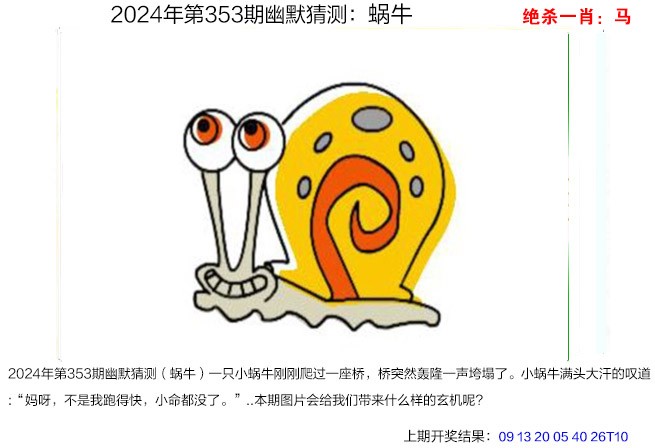 2024353期幽默猜测