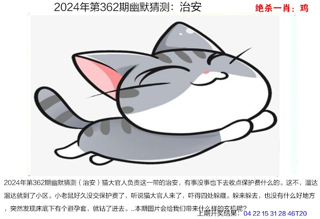 2024362期幽默猜测