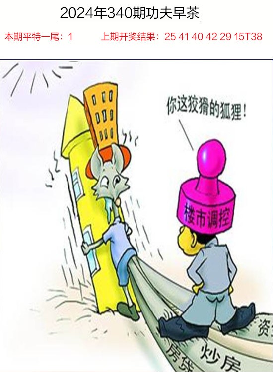 2024340期功夫早茶