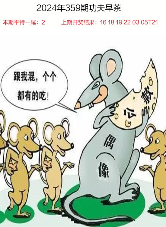 2024359期功夫早茶