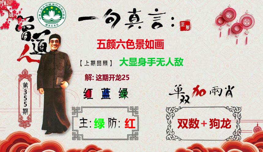 2024355期一句真言