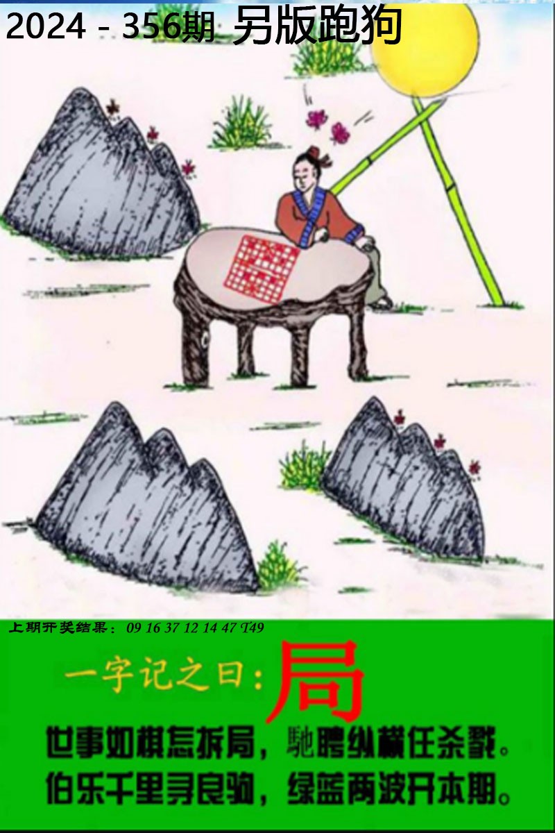 2024356期另版跑狗图