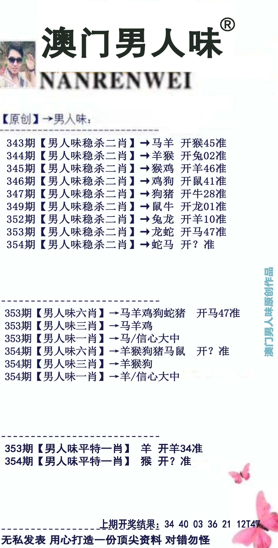 2024354期男人味