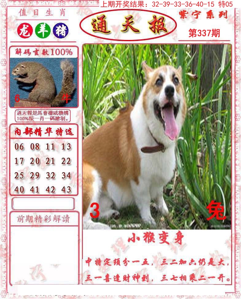 2024337期救通报