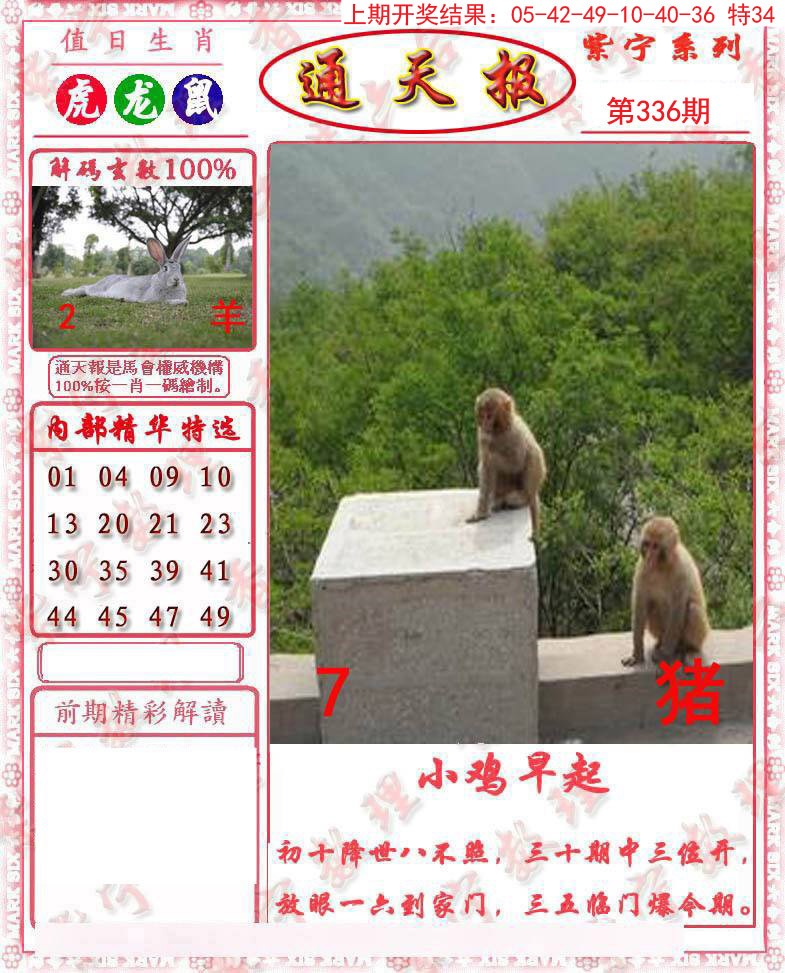 2024336期救通报
