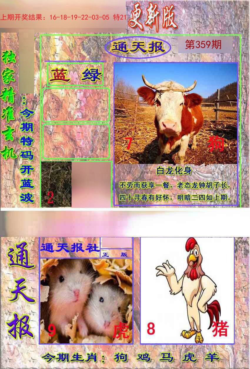 2024359期新通报