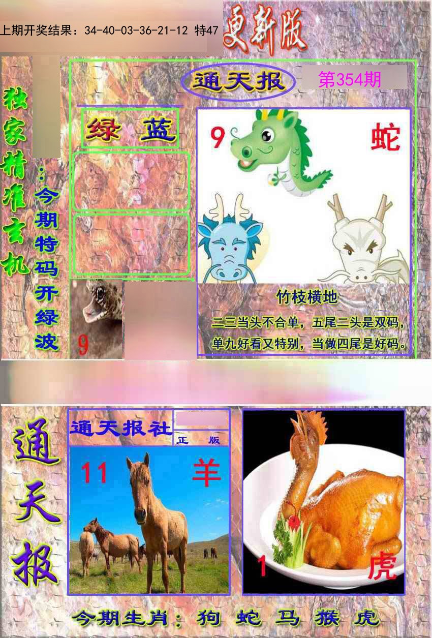 2024354期新通报